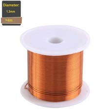 1-3롤 50g 구리 와이어 0 1 5mm 케이블 래커 에나멜 권선, [01] 3Rolls, 1.3mm-4m