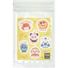 K-MOM 韓國製 小淘氣長效精油防蚊貼片 24片裝, 1個, 裸裝（6片）