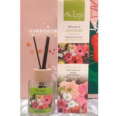 LEPO室內擴香 120ml 擴香瓶, 1個, 雅琪朵玫瑰精油護手霜30ml