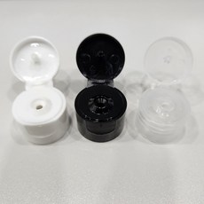 20파이 원터치캡 화장품 소분 공병 뚜껑, 투명