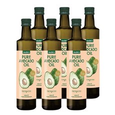 denille's 純酪梨油 荷蘭製造 高溫烹調適用, 6個, 500ml
