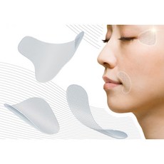 팔자주름패치 리프팅 밴드 이마 미간 콧등 주름제거 얼굴 테이프 3종세트, 긴타입, 1개