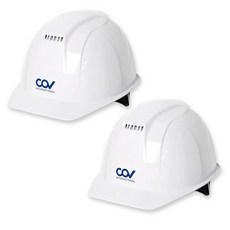 코브인터내셔날 투구자동형 통풍 안전모 COVH-A001, 2개