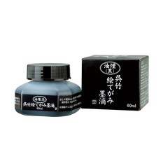 吳竹 漫畫用墨液BA40-6(60C.C.)(黑色) 色彩飽和 漫畫繪畫適用, 詳見包裝, 60 C.C., 1個