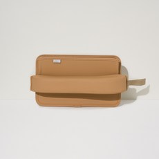 VENDICT 側袋縫隙儲物受納袋, 馬鞍棕色, 1組