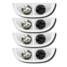 레이니닥 고양이 강아지 음수대 정수기 필터 호환용, 4개