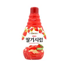 청우식품 패밀리 딸기시럽, 520g, 3개