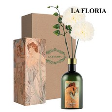 라플로리아 꽃 디퓨저, 1개, 500ml, S2한가득꽃집 향/B2국화 (중)-L12/화이트