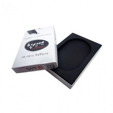 미술 먹물 고급 붓글씨 서예 사각 돌 벼루 5호 1개