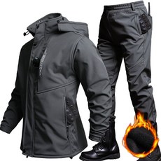 스타일닥터 남자 겨울 방풍 보온 상하의 세트 방한복 따듯한 아웃도어 작업복 어낚시복