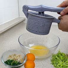 아리해피 물기 쫘악 야채탈수기 나물 오이지 짤순이, 1개, 그레이