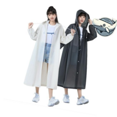 등산 여성 남성 방수 레인코트 외출용 우비 실용적인 우의, EVA우비 블루