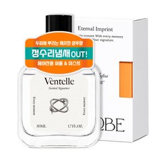 머리냄새케어 3초 리셋 헤어퍼퓸 헤어미스트 밀로베 벤텔, 1개, 50ml