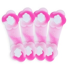 프리폴드 프리 플랫 또는 플랫 기저귀용 ABZ 핀 프리 천 기저귀 패스너 - 4팩 - Arctic, Cotton Candy
