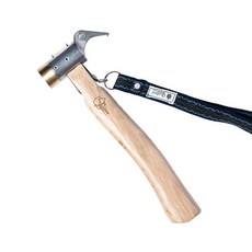 【OutdoorBase】彎柄銅頭營槌 NO.20464, 1個