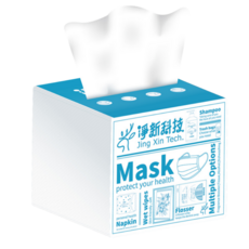 淨新科技 抽取式柔紙巾, 1個, 300張