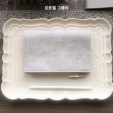 sAmue 빈티지 바인더 노트 6공 앤틱 A6 다이어리, 1개, 오트밀 그레이