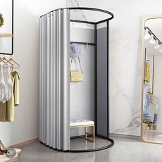 이동식 간이 피팅룸 프레임 공간구분 매장 활용도, 공식 표준, 2. 블랙락+그레이