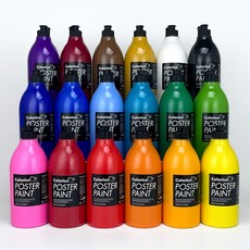 칼라리코 포스터페인트 1000ml 18색 세트