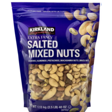 Kirkland Signature 特級鹽味綜合堅果, 1個, 1.13kg