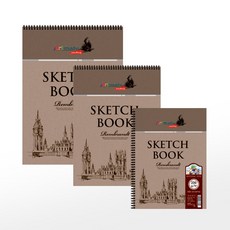 아트메이트 드로잉 스케치북 220g 4절 390x540mm, 2개