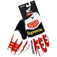 Fox Racing 越野機車騎行手套, 黑白紅,M