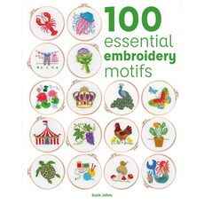 (영문도서)100 Essential Embroidery Motifs Paperback, GMC Publications, English, 9781784947057 GMC Publications, English, 9781784947057