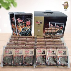 옥동자 5호 김 선물세트 BBQ 불맛 자반 혼합세트, 1개
