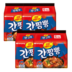 삼양 간짬뽕 20입 (5입 ) /멀티팩, 4개