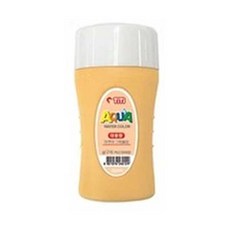 티티 아쿠아물감 220ml 대용량 수채화물감 14색 어린이집 유치원 초등학교 신학기 미술용품, 살구