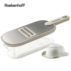 멀티채칼 야채 슬라이서 안전한 6가지 칼날, 50개, 베이지혼합