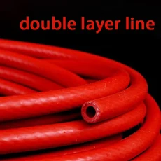 자동차 실리콘 호스 진공 배기 파이프 입구 고온 방지 수관 터보 차저 ID 5-50mm, 15 외경 12x내경 9mm, 01 China Mainland, 03 double layer line