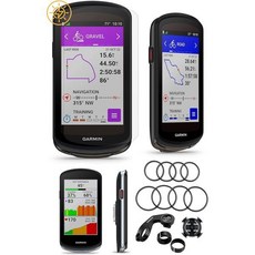 Garmin Edge 1040태양광 GPS 자전거 컴퓨터 번들 - VO2 Max 지도 및 다중 GNSS PlayBetter 강화 유리 스크린 MTB 마운트 포함, Tempered Screens Only, Edge 1040 Solar, 1개