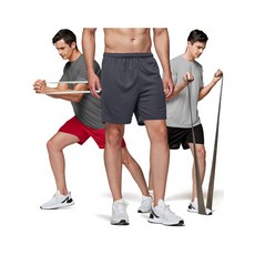 TESLA 하이퍼드라이 농구 밴딩 반바지 3팩 MBH35 237249