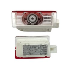 [ 8K 공용 ] 벤츠 무변색 석영렌즈 도어로고 라이트 A B C E 클래스 GLA GLB GLC GLE GLS 호환 상품 도어램프 도어등 LED 도어라이트 W205 W213, 01-순정스타, 1세트