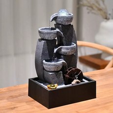 연못 분수 분수대 인테리어 정원 장식 미니 폭포 실내 물소리 01.R2208 소형, 05.R2209