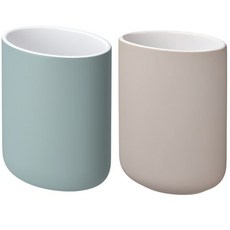 이케아 칫솔꽂이 욕실수납 도자기 홀더 11cm 에콜른, 터쿼이즈