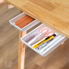 책상보조서랍 데스크서랍장 부착형 수납 확장 7503YS mar*58578jP, 그레이, 그레이_대, 1개