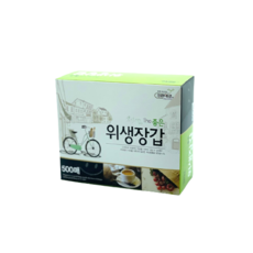 The좋은 일회용 비닐 위생장갑 도톰한 일반형, 500개입, 1개
