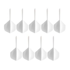 통합 다트 샤프트 및 플라이트 다트 및 플라이트 다트 샤프트 및 플라이트 콤보(2BA 스레드 직경 다트 배럴용), 하얀색, 1개