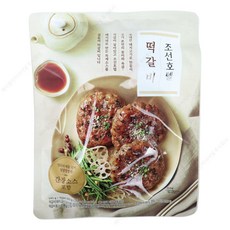 (아이스팩)조선호텔 떡갈비, 4개, 345g