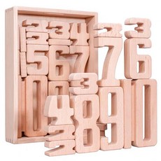 대형 원목32블럭 입체수학숫자놀이 수블럭, 1개