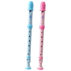 초등 학생 리코더 소프라노 바로크 입문용 교육용 리코더 학교 관현악기 휴대용 수업 교구 용품, 블루