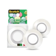 3M)매직테이프 마카롱(18mmX10M), 리필(M322256), 2개