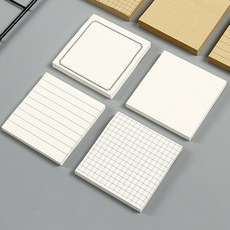 감성 스티커 라인 메모지 격자선 붙이는 접착
