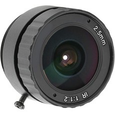 2.5mm 3MP 고화질 HD CCTV 카메라 렌즈 F1.2 12.5 CS 마운트 고정 초점, TEUOPIOEd69g8nr30h