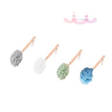 에버템즈 원목 등밀이솔 샤워볼 손잡이 손잡이솔 목욕솔