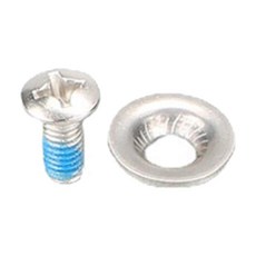 8개 스노우보드 바인딩 나사 세트 고정 액세서리 야외 스포츠 스테인레스 스틸, 은, 1개