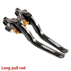 년형 아프릴리아 조절식 브레이크 클러치 레버, 1개, 12. Long Gold