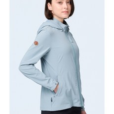 【Wildland 荒野】女彈性沖孔冰絲涼感透氣抗UV機能外套 防曬登山外套